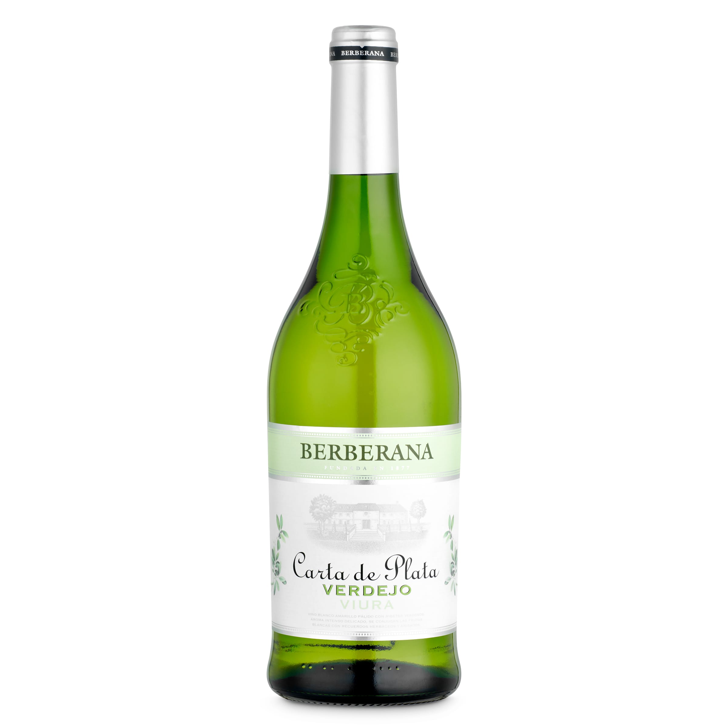 Vino blanco verdejo Carta de plata botella 75 cl