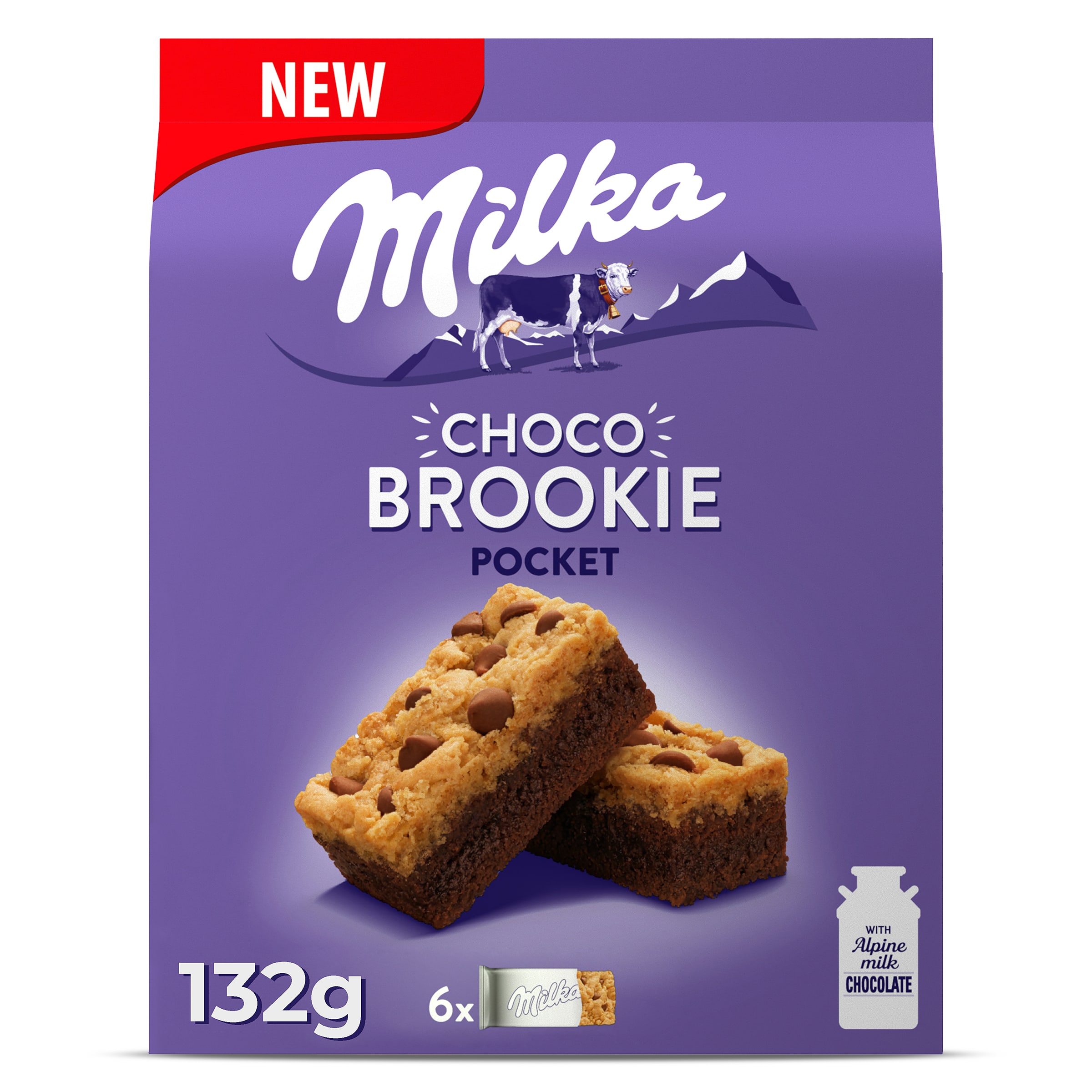 Choco brookie Milka 132 g