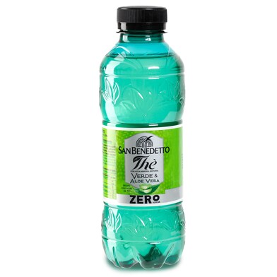 Refresco de té verde con aloe vera zero San Benedetto botella 50 cl-0