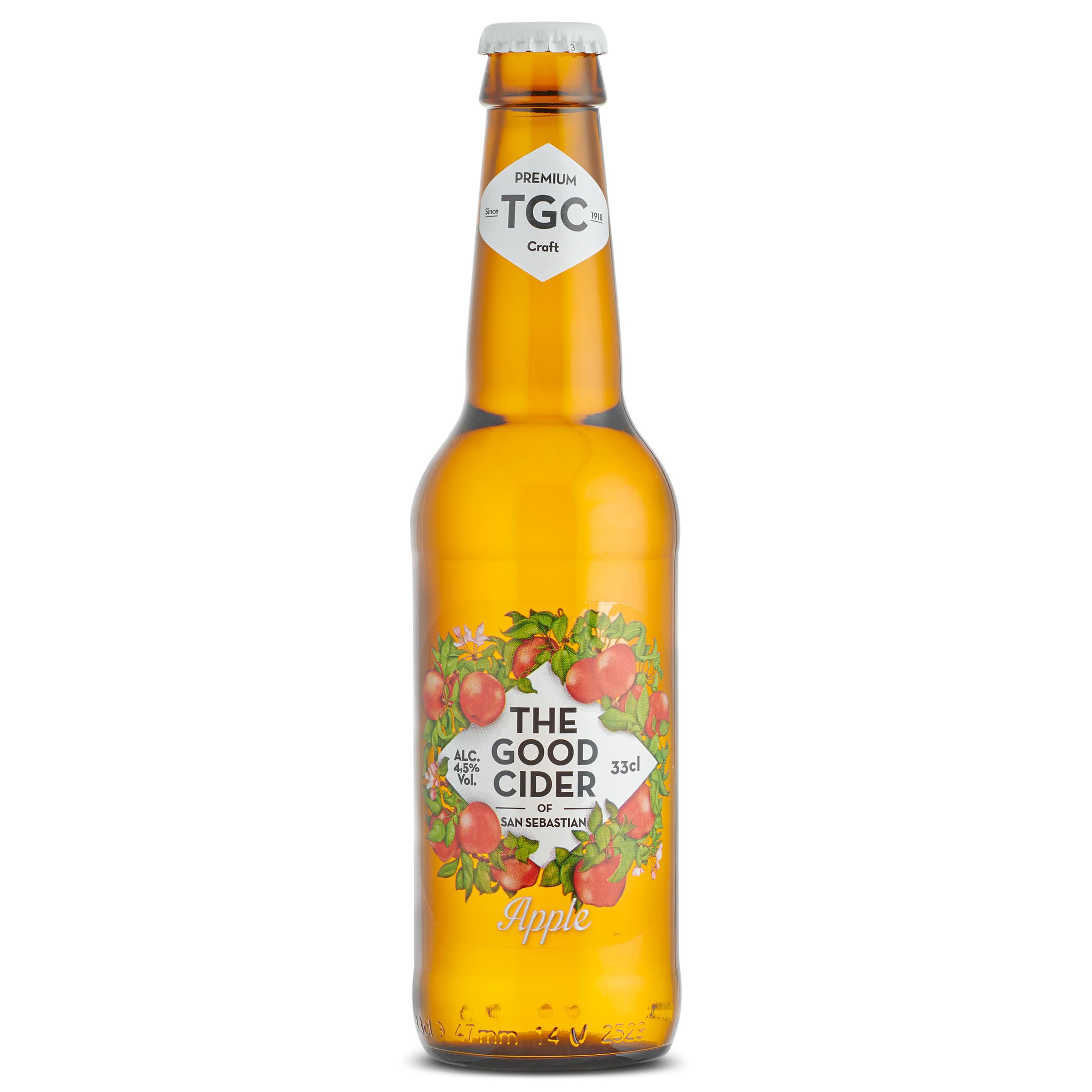 Sidra de manzana The good cider botella 33 cl