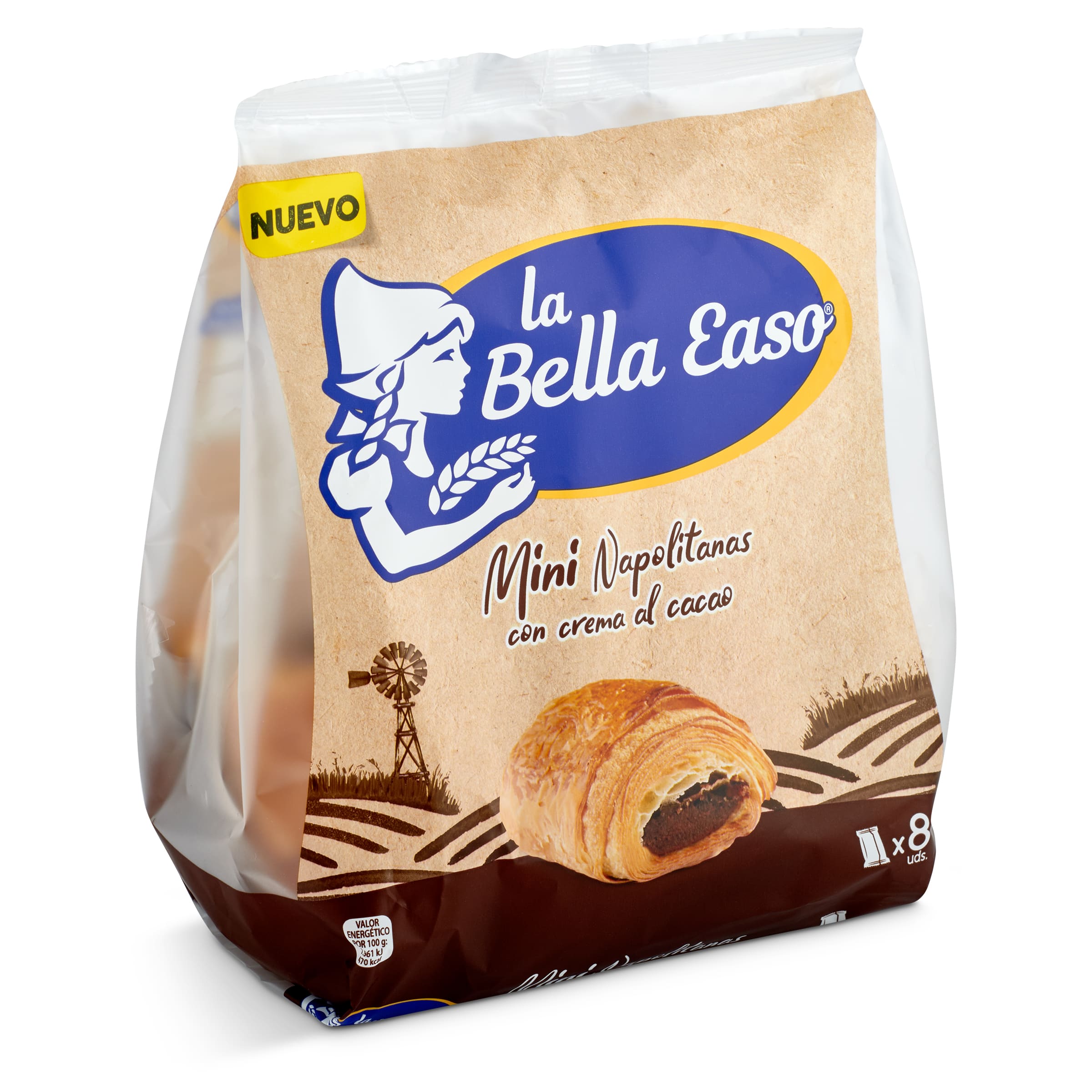 Mini napolitanas La bella easo bolsa 280 g