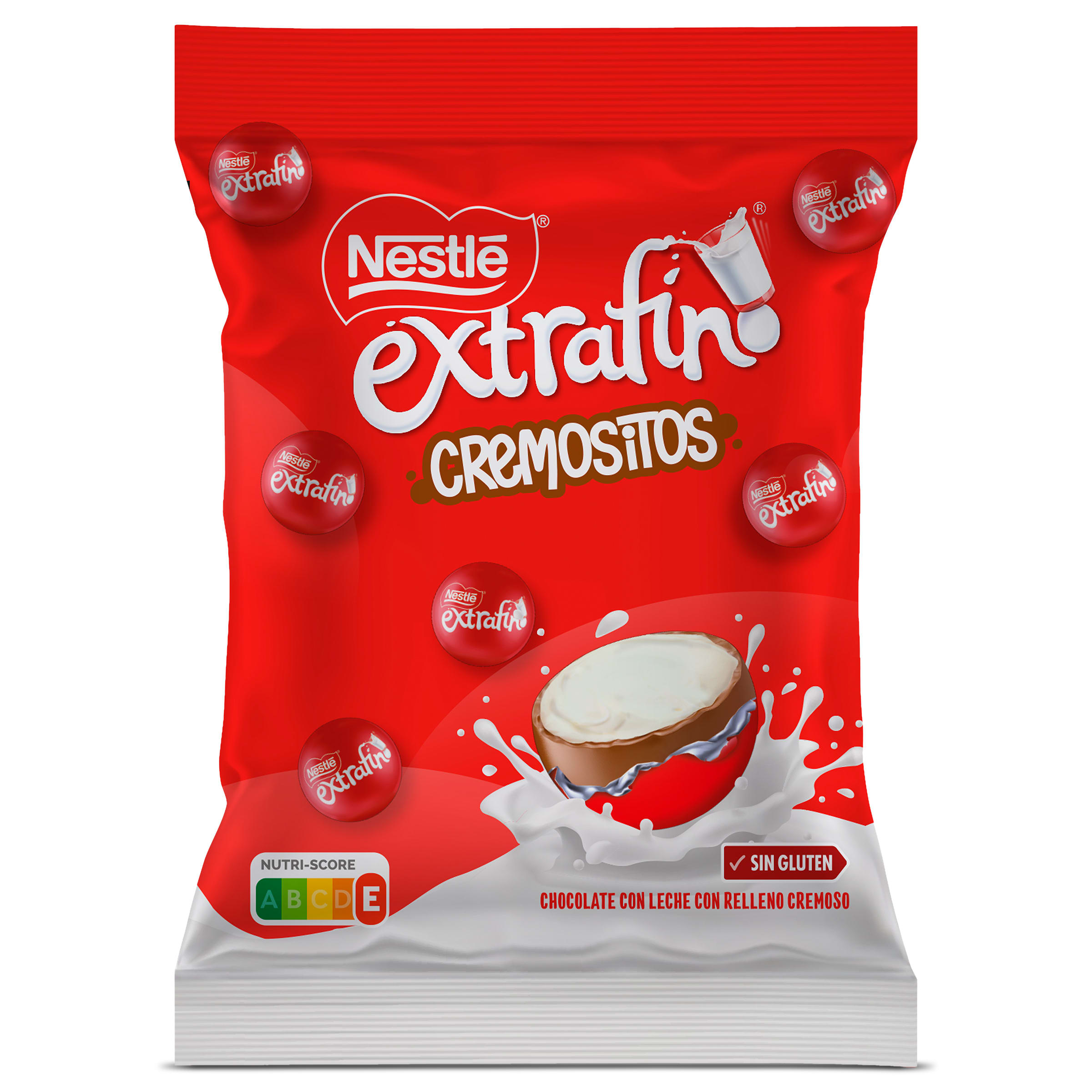 Bolas de chocolate cremositos Nestlé bolsa 147 g