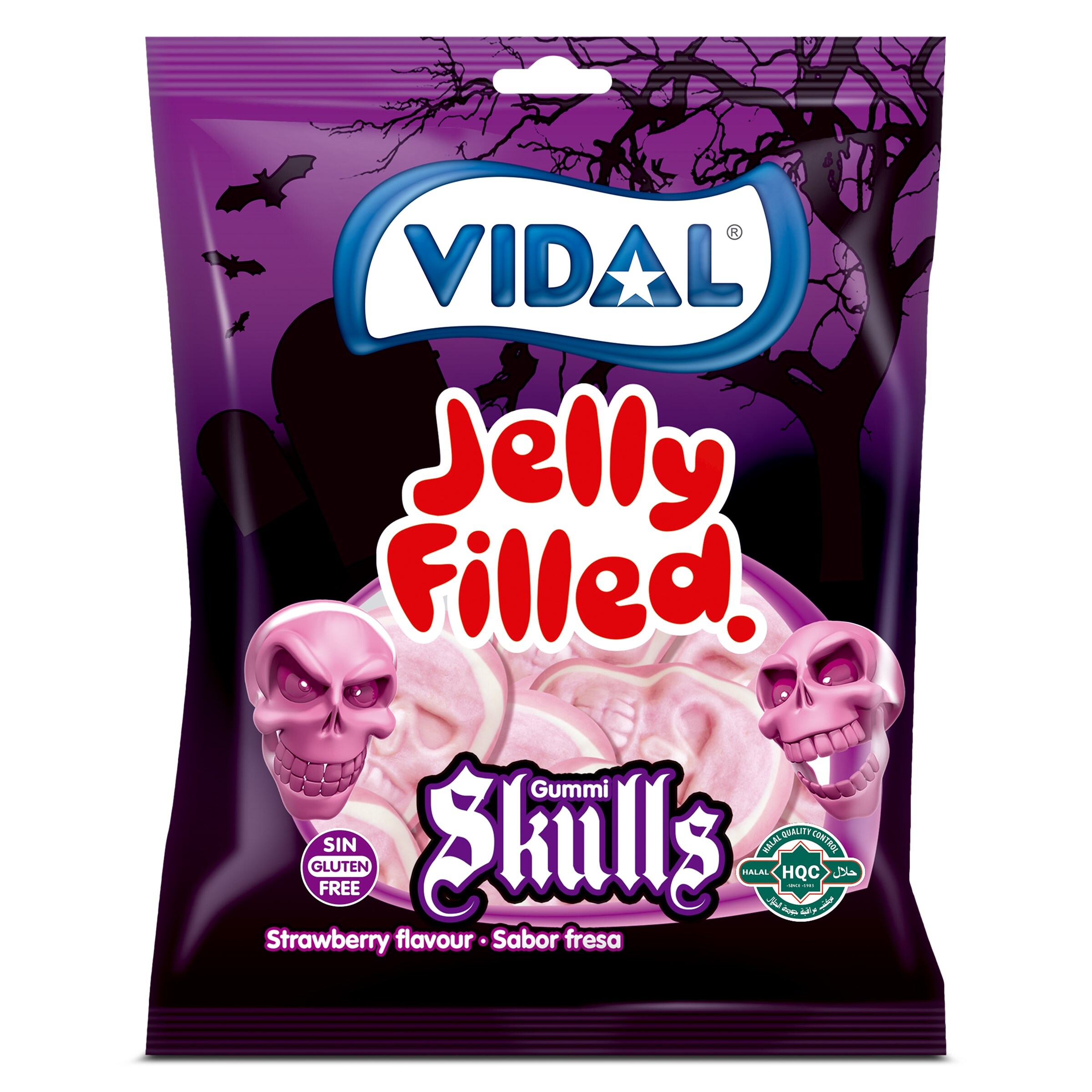 Golosinas calaveras Vidal bolsa 90 g