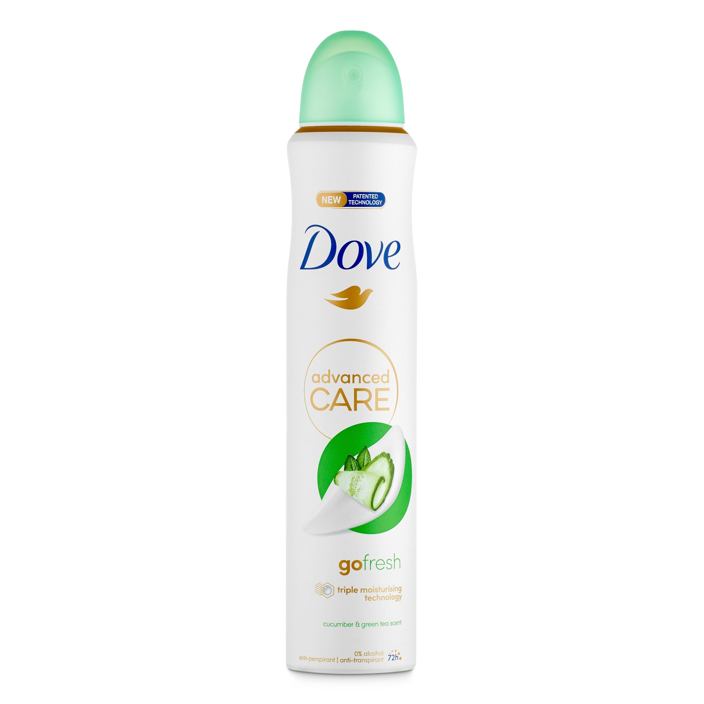 Desodorante go fresh pepino y té verde DOVE SPRAY 200 ML |  preciosdelsuper.es