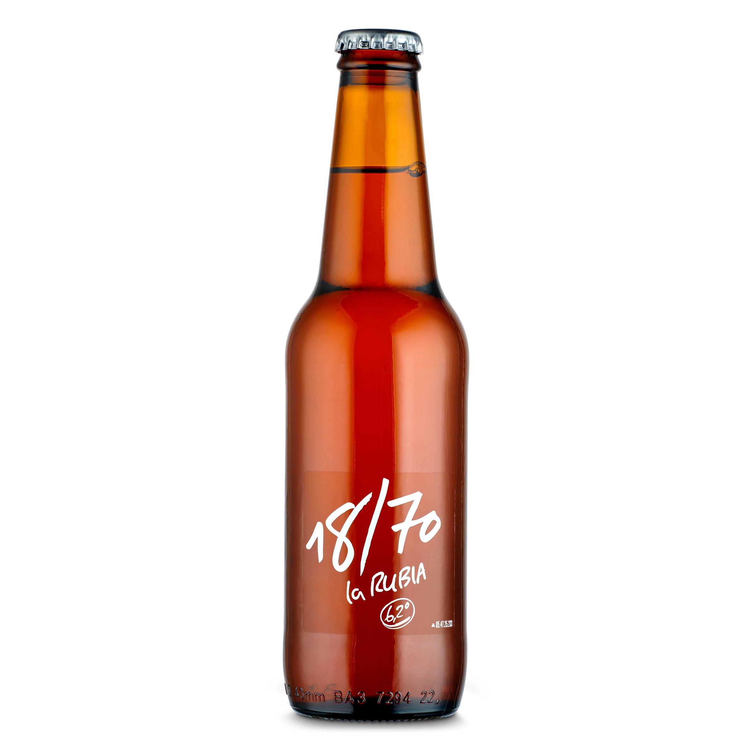 Cerveza especial 18/70 La rubia botella 33 cl - Supermercados DIA