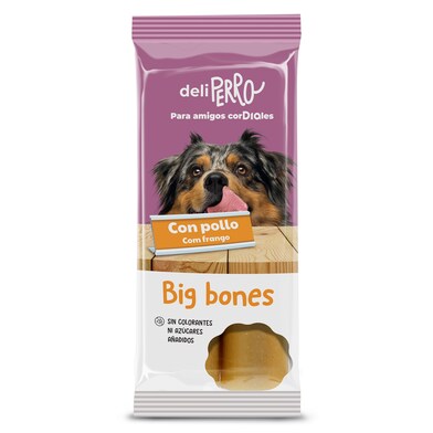 Snack para perros big bones con pollo Deliperro de Dia bolsa 200 g-0 Snack para perros big bones con pollo Deliperro de Dia bolsa 200 g-0