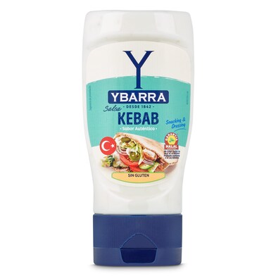 Salsa kebab Ybarra 250 ml-0 Salsa kebab Ybarra 250 ml-0