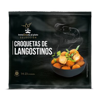 Croquetas de langostinos Al Punto Dia bolsa 350 g-0 Croquetas de langostinos Al Punto Dia bolsa 350 g-0