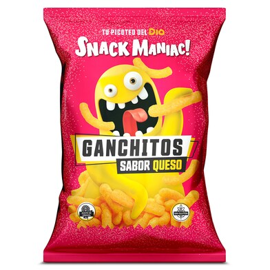 Ganchitos sabor queso Dia Snack Maniac 80 g-0 Ganchitos sabor queso Dia Snack Maniac 80 g-0