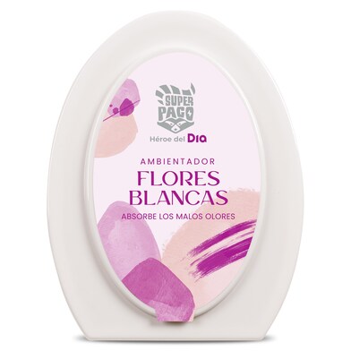 Ambientador gel flores blancas Dia Super Paco 150 g-0 Ambientador gel flores blancas Dia Super Paco 150 g-0