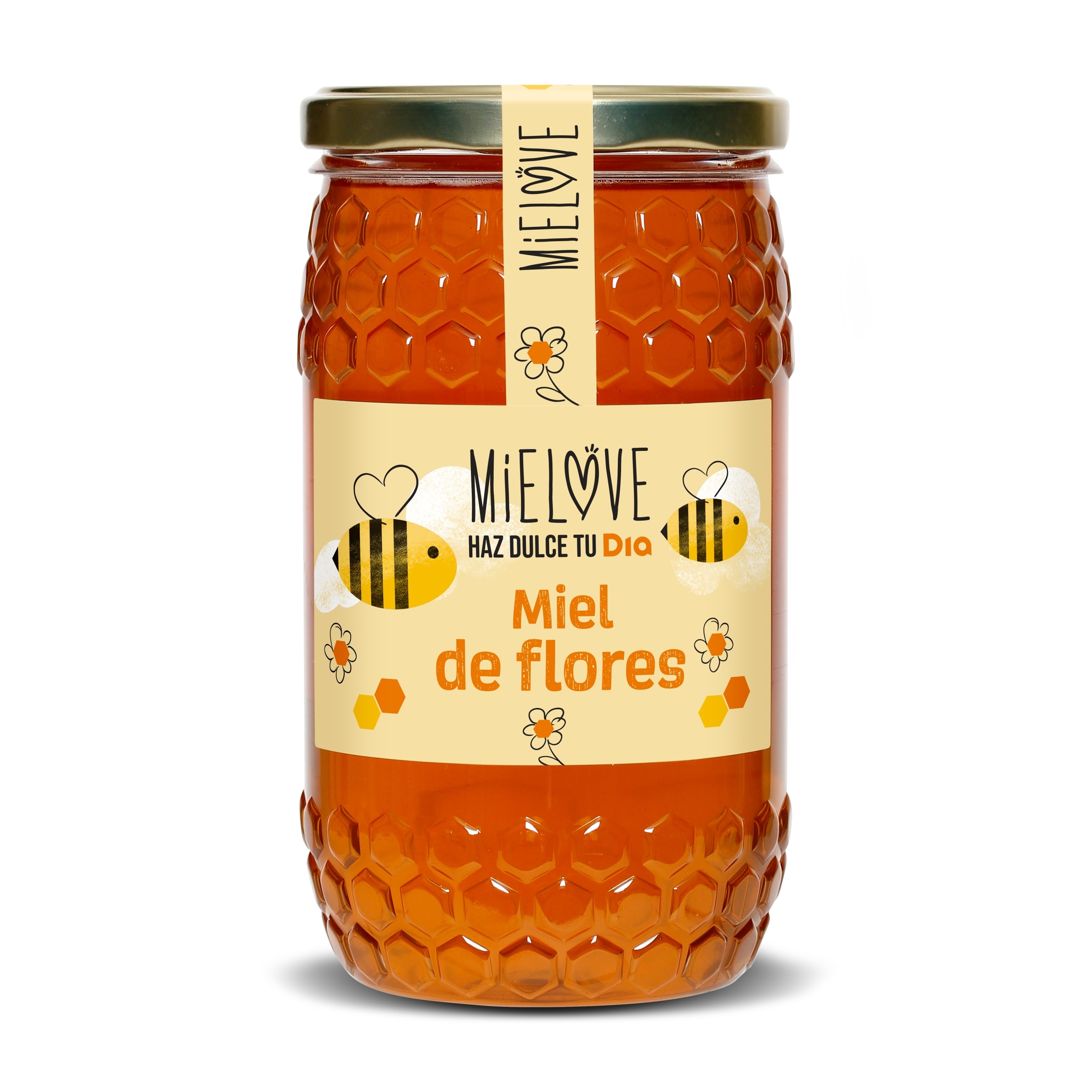 DIA MIELOVE miel de flores frasco 1 Kg