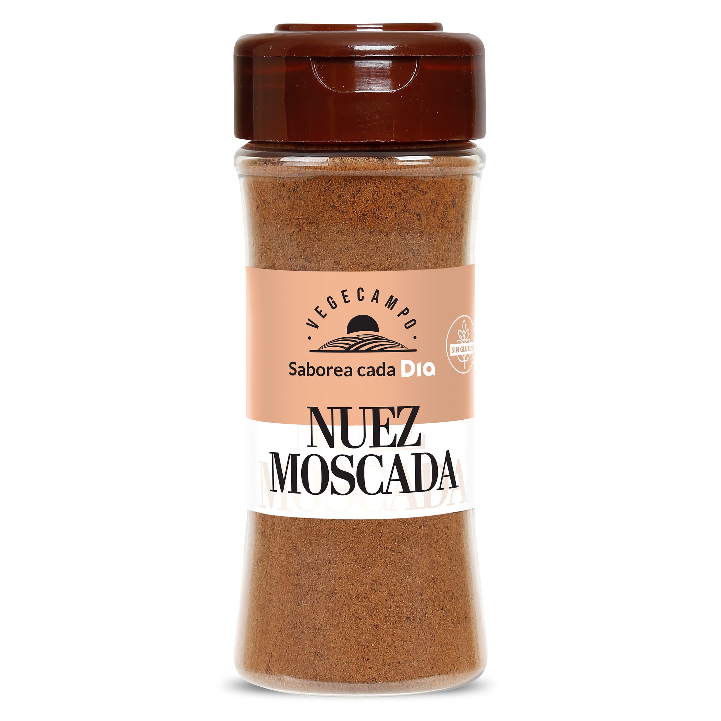 Nuez moscada molida Vegecampo de Dia frasco 60 g