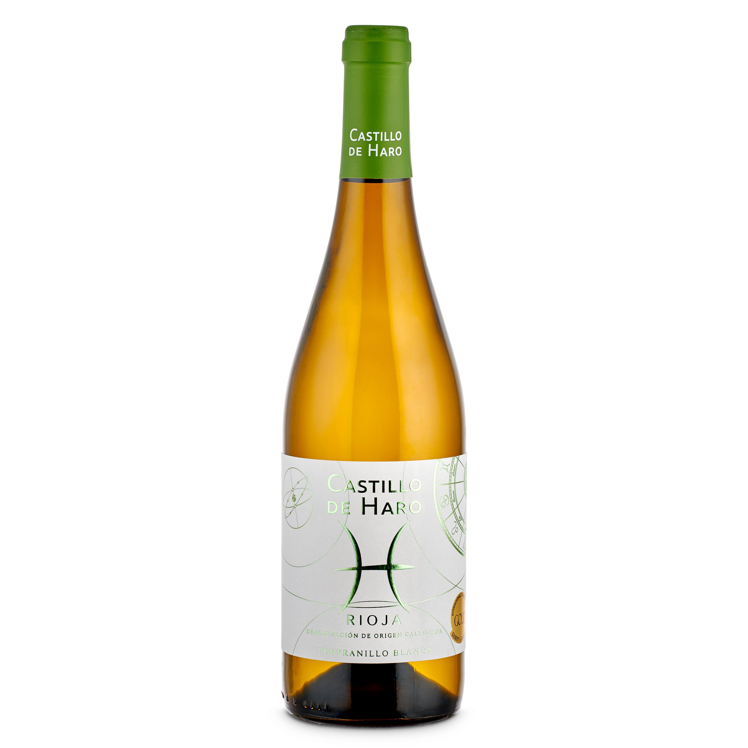 Vino blanco tempranillo D.O. Rioja Castillo de Haro botella 75 cl