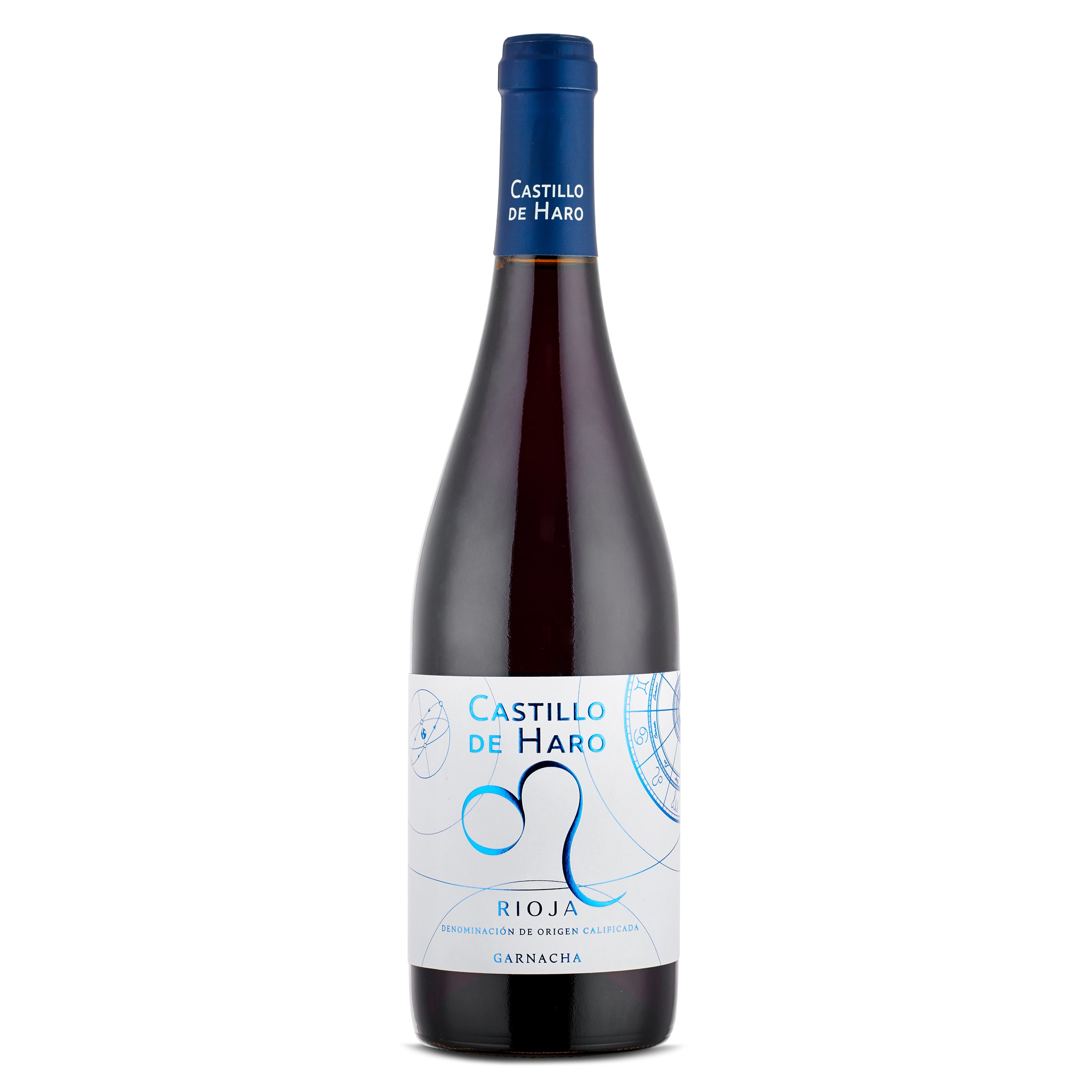 Vino tinto joven D.O. Rioja Castillo de Haro botella 75 cl