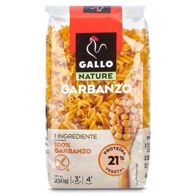 Hélices 100% de garbanzo Gallo 250 g-0 Hélices 100% de garbanzo Gallo 250 g-0