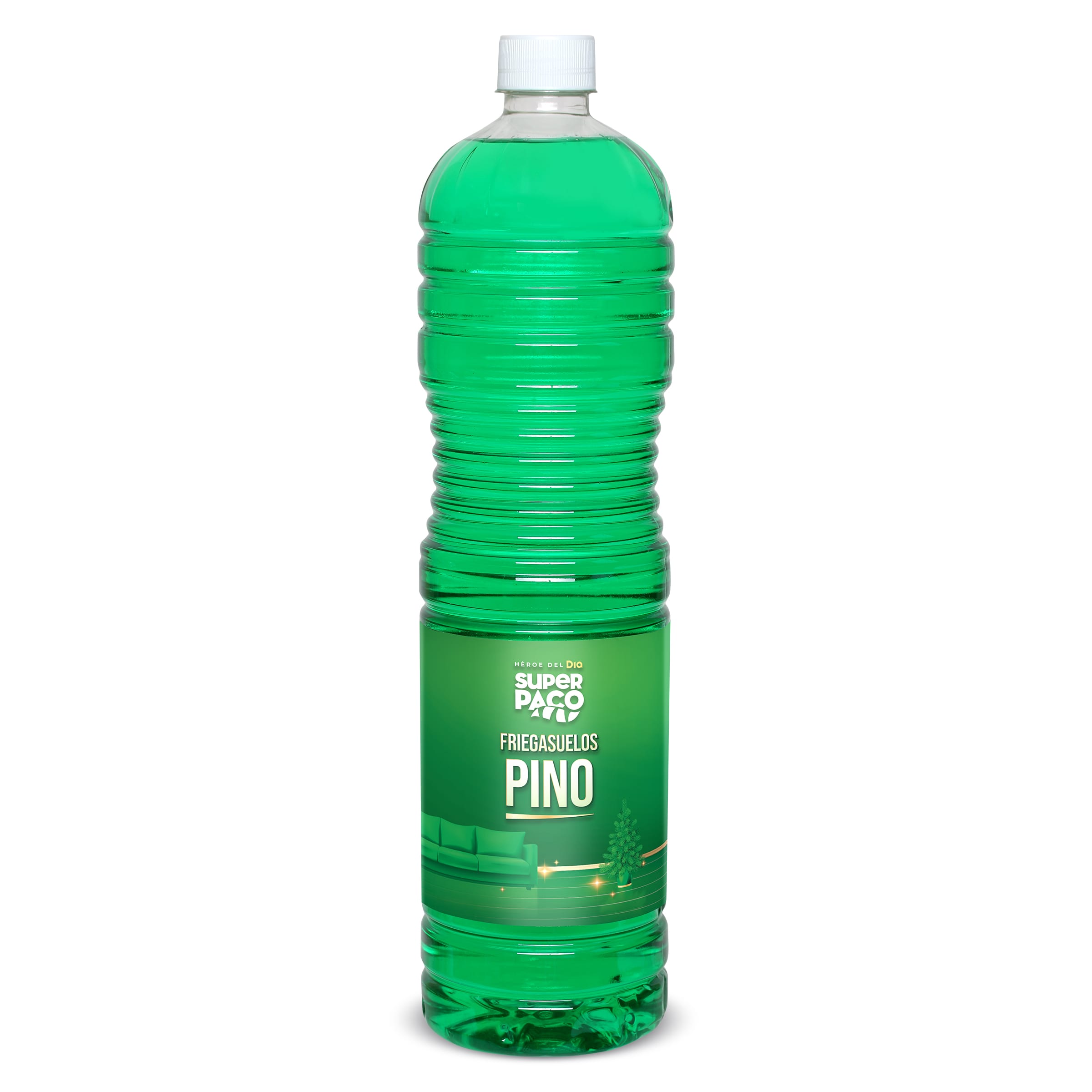 Friegasuelos pino Super Paco de Dia botella 1.5 l
