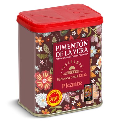 Pimentón picante de la Vera Vegecampo de Dia lata 75 g-0 Pimentón picante de la Vera Vegecampo de Dia lata 75 g-0