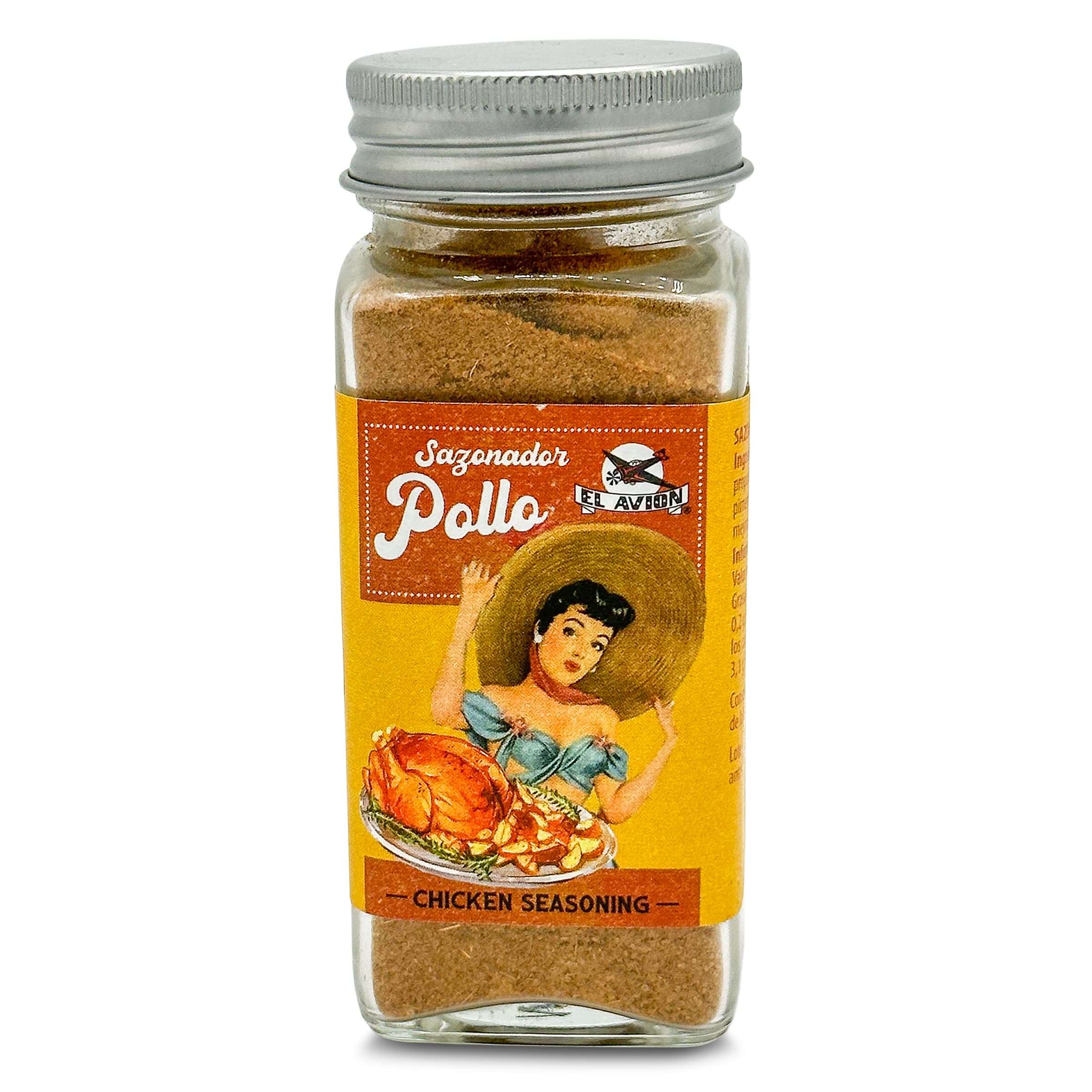 Sazonador pollo El avion frasco 110 g
