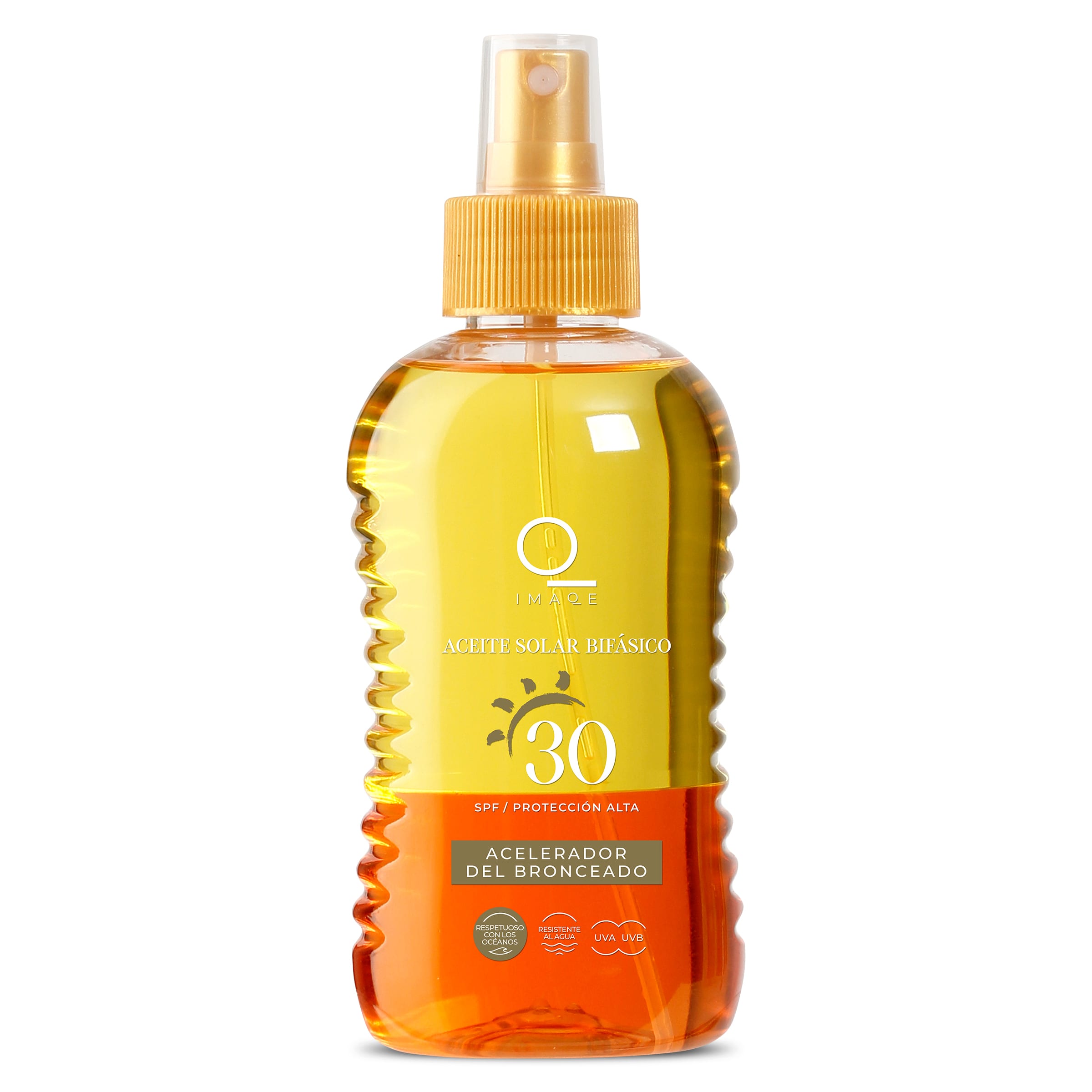 Aceite solar bifásico spf 30 Imaqe spray 250 ml