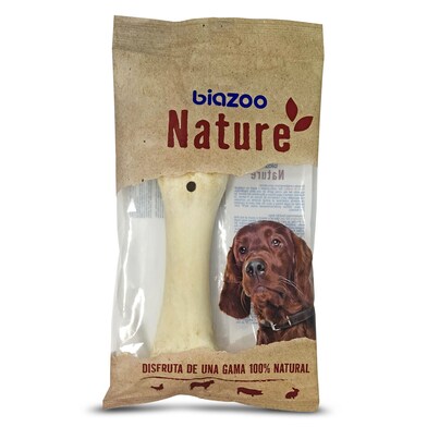 Hueso de calcio natural para perros Biozoo bolsa 1 unidad-0