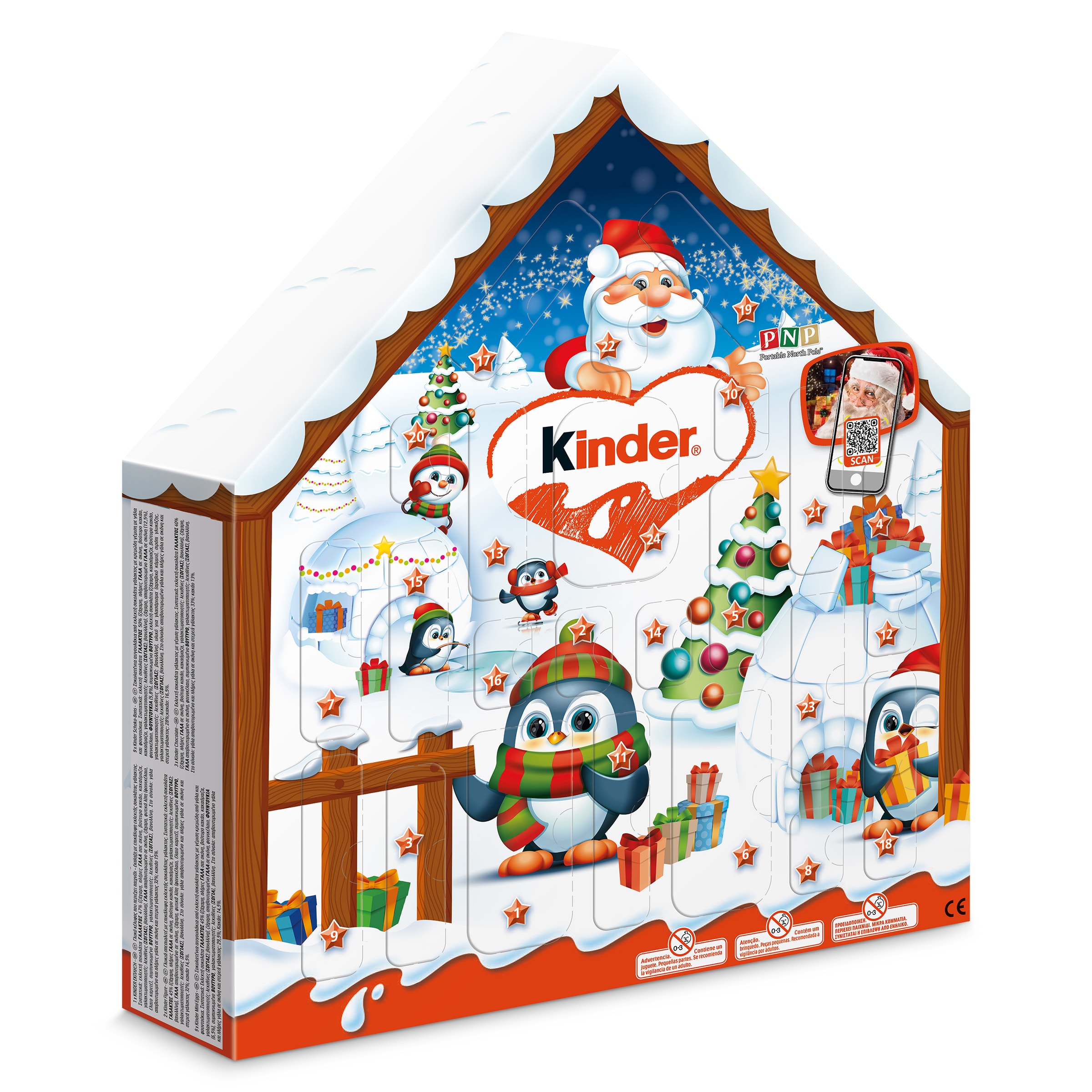 Calendario de Adviento chalet Kinder 184 g