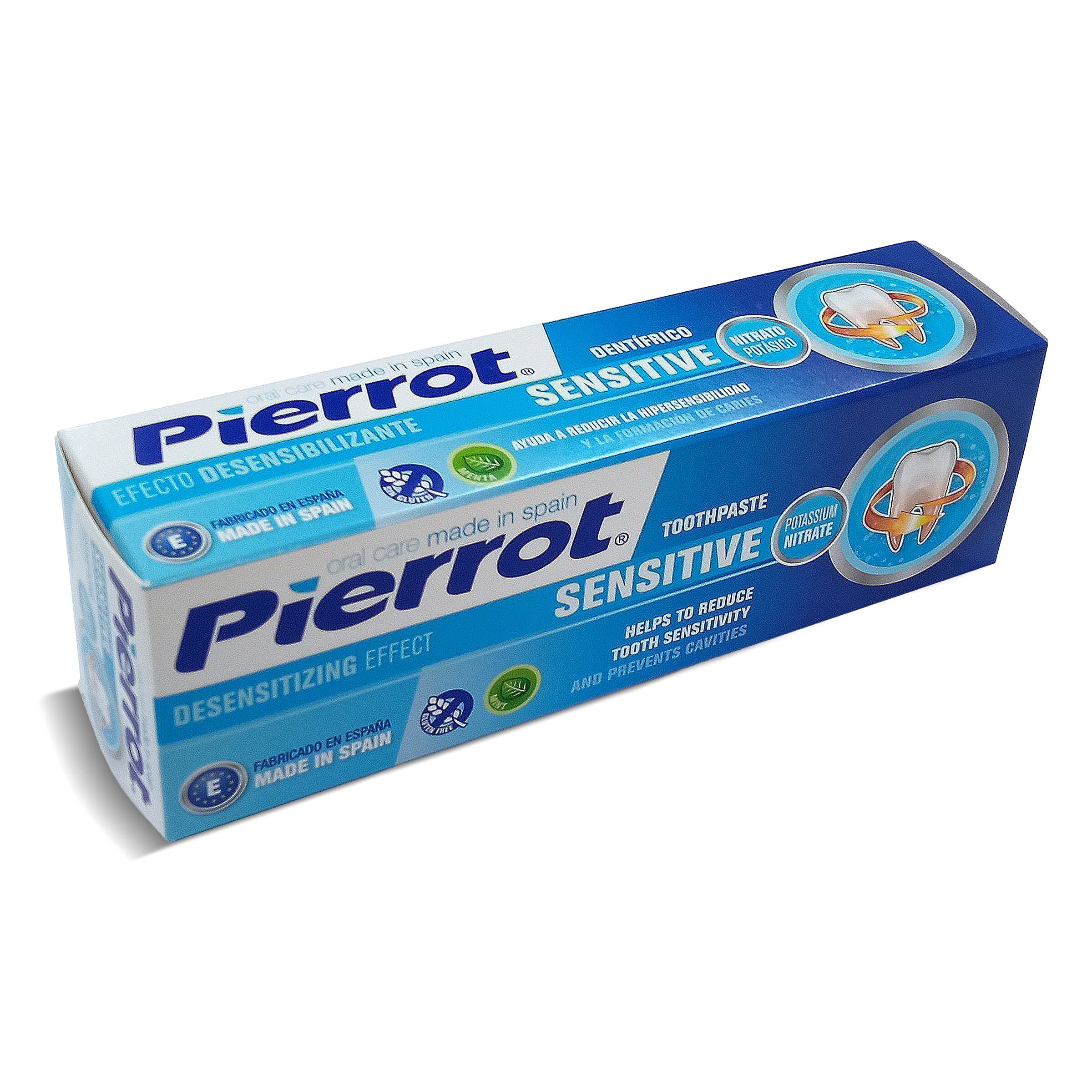 Pasta dentífrica sensitive Pierrot tubo 75 ml