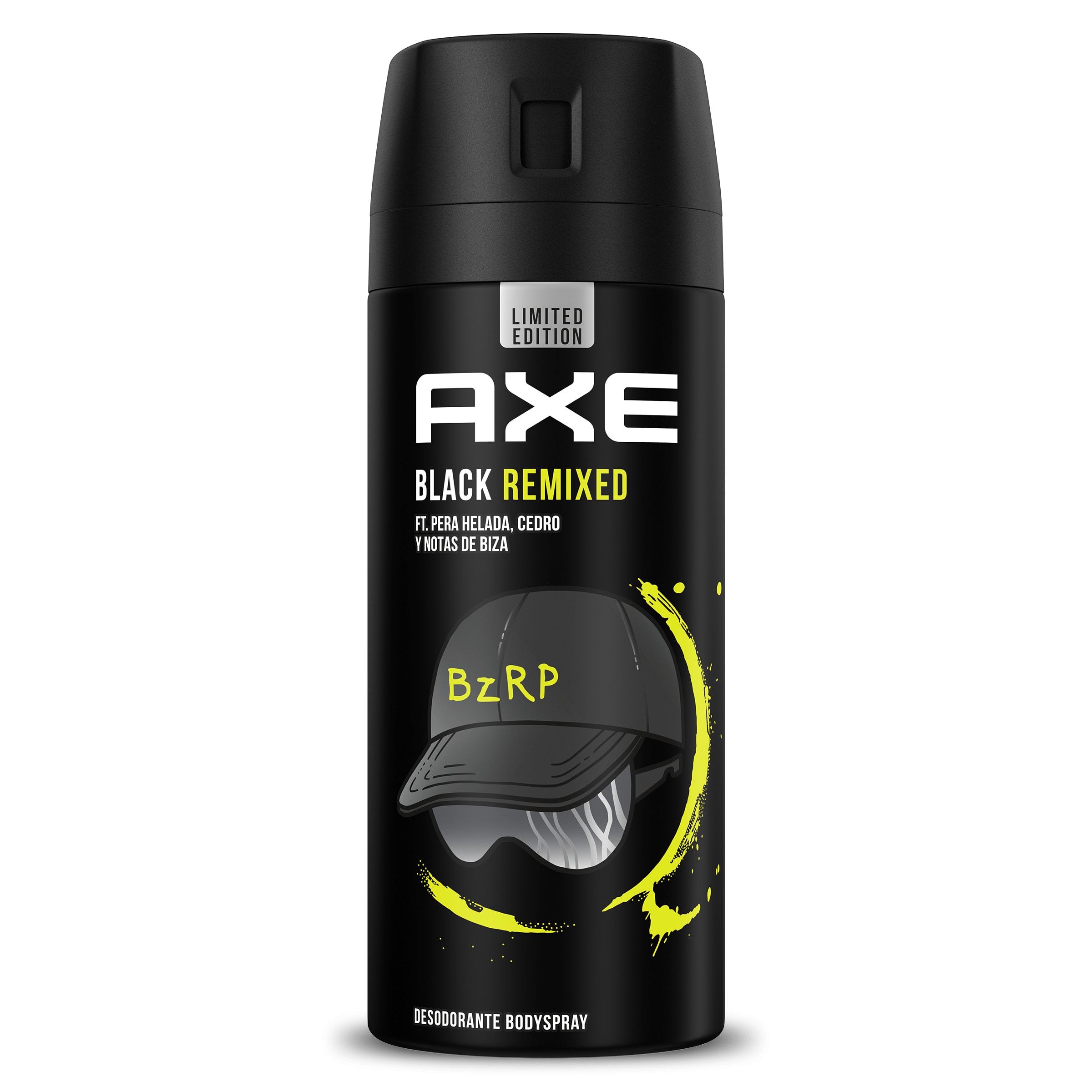 Desodorante BzRP black remixed Axe spray 150 ml