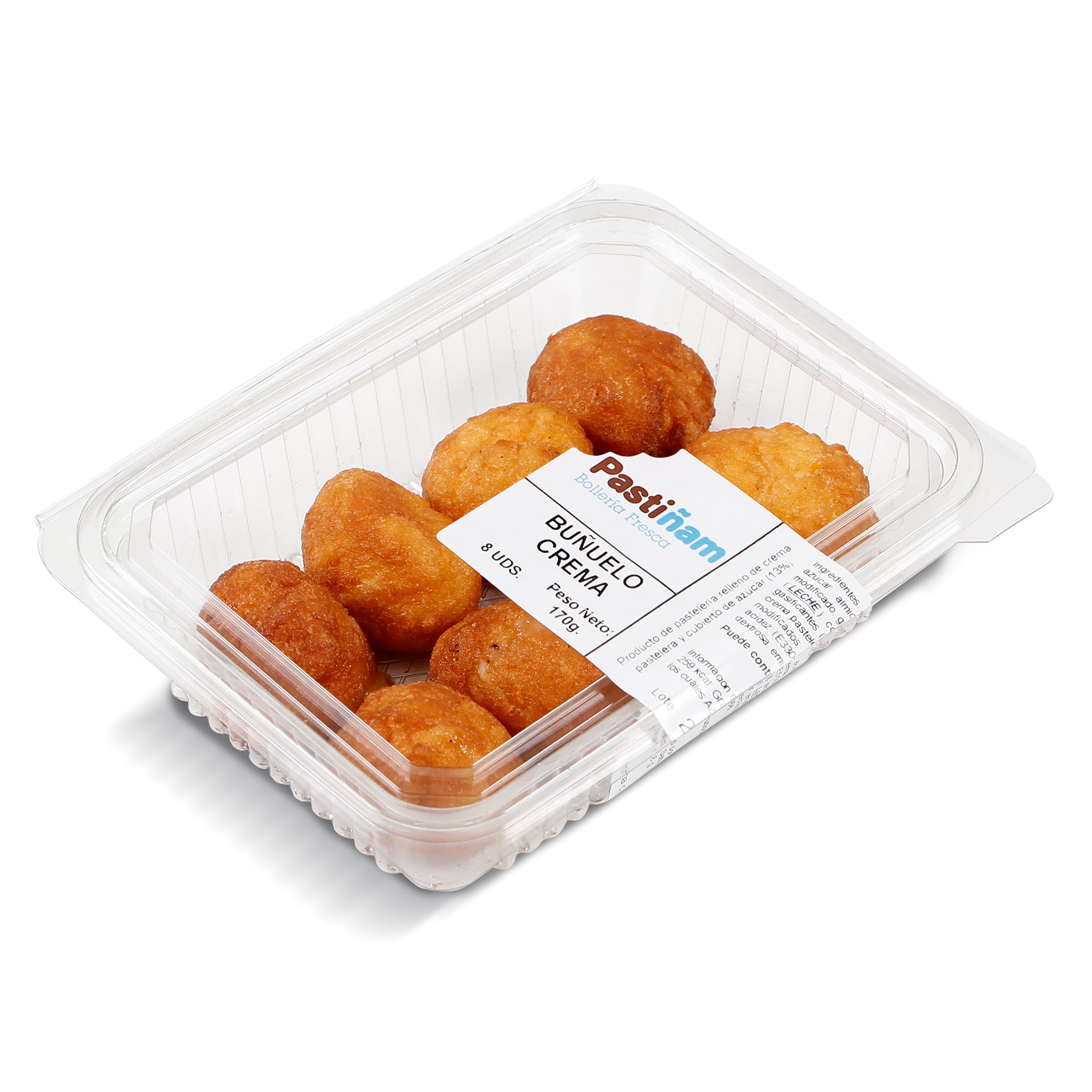 Buñuelos de crema Pastiñam bandeja 170 g
