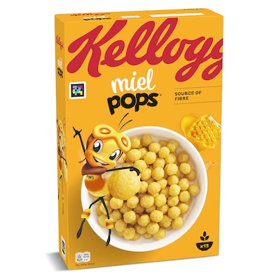 Cereales Miel Pops Kellogg's caja 400 g-0