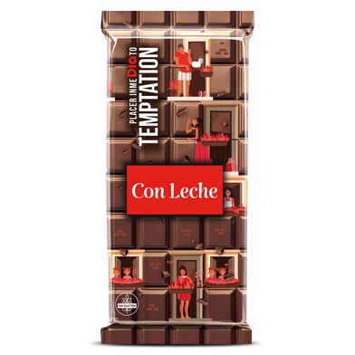 Chocolate con leche Temptation de Dia 100 g-0 Chocolate con leche Temptation de Dia 100 g-0