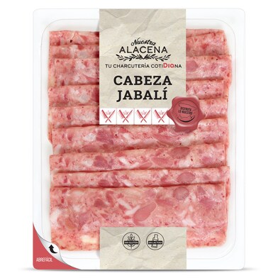 Cabeza de jabalí Nuestra Alacena de Dia sobre 150 g-0 Cabeza de jabalí Nuestra Alacena de Dia sobre 150 g-0