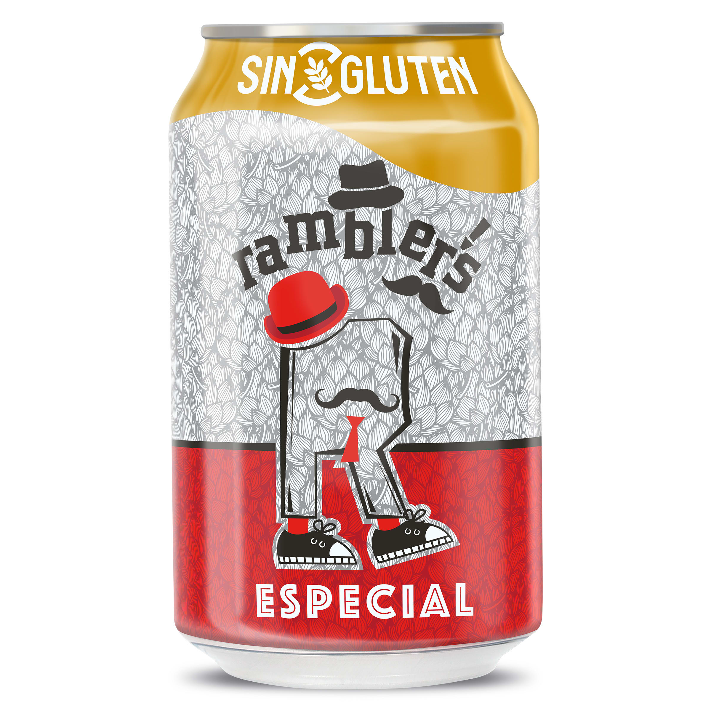 Cerveza especial sin gluten Ramblers de Dia lata 33 cl