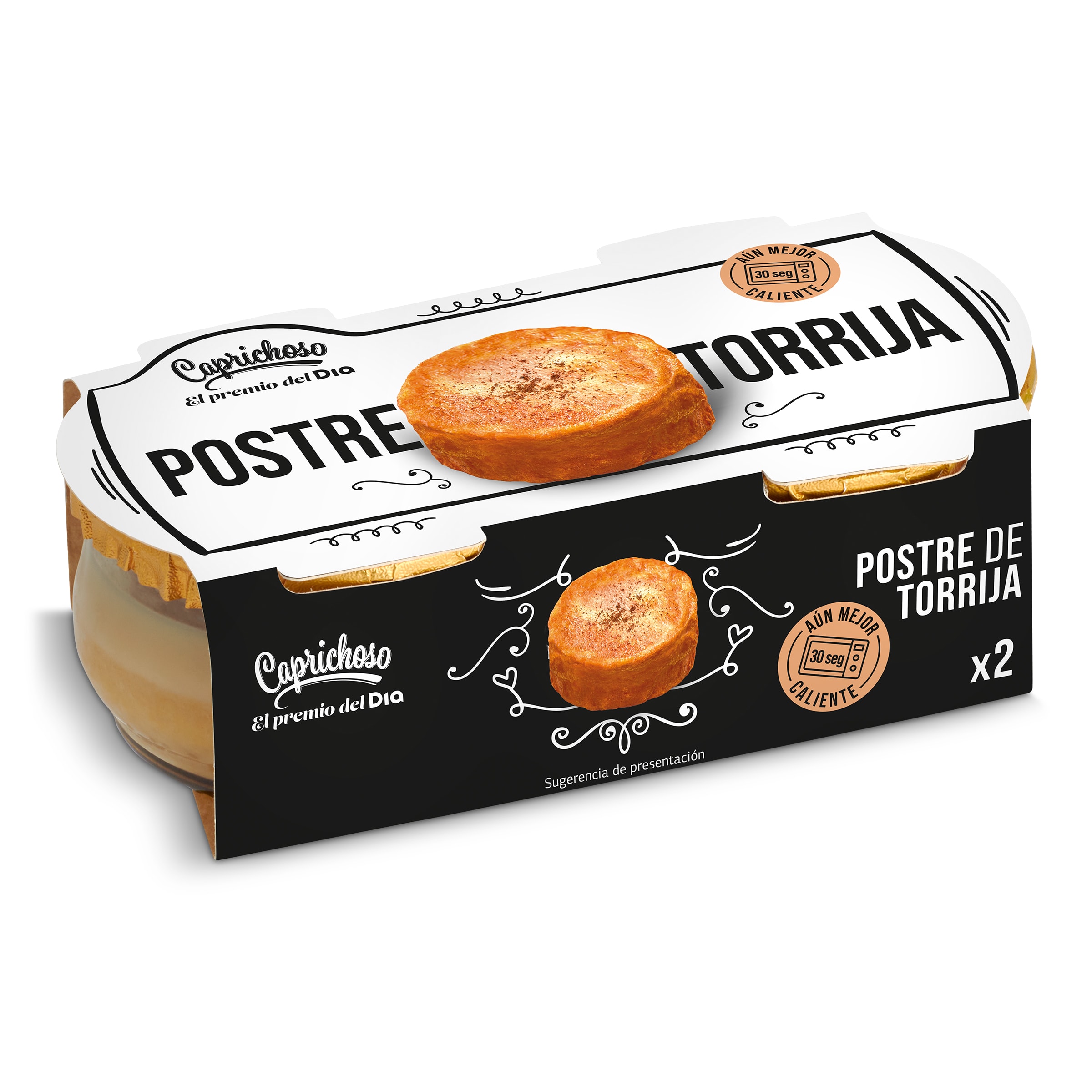 Postre de torrija Caprichoso Dia pack 2 x 85 g