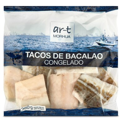 Tacos de bacalao Dimar bolsa 360 g-0 Tacos de bacalao Dimar bolsa 360 g-0