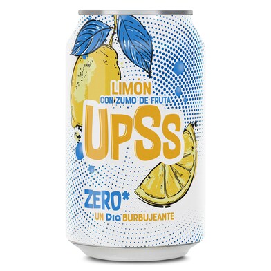 Refresco de limón zero Upss Dia lata 33 cl-0 Refresco de limón zero Upss Dia lata 33 cl-0