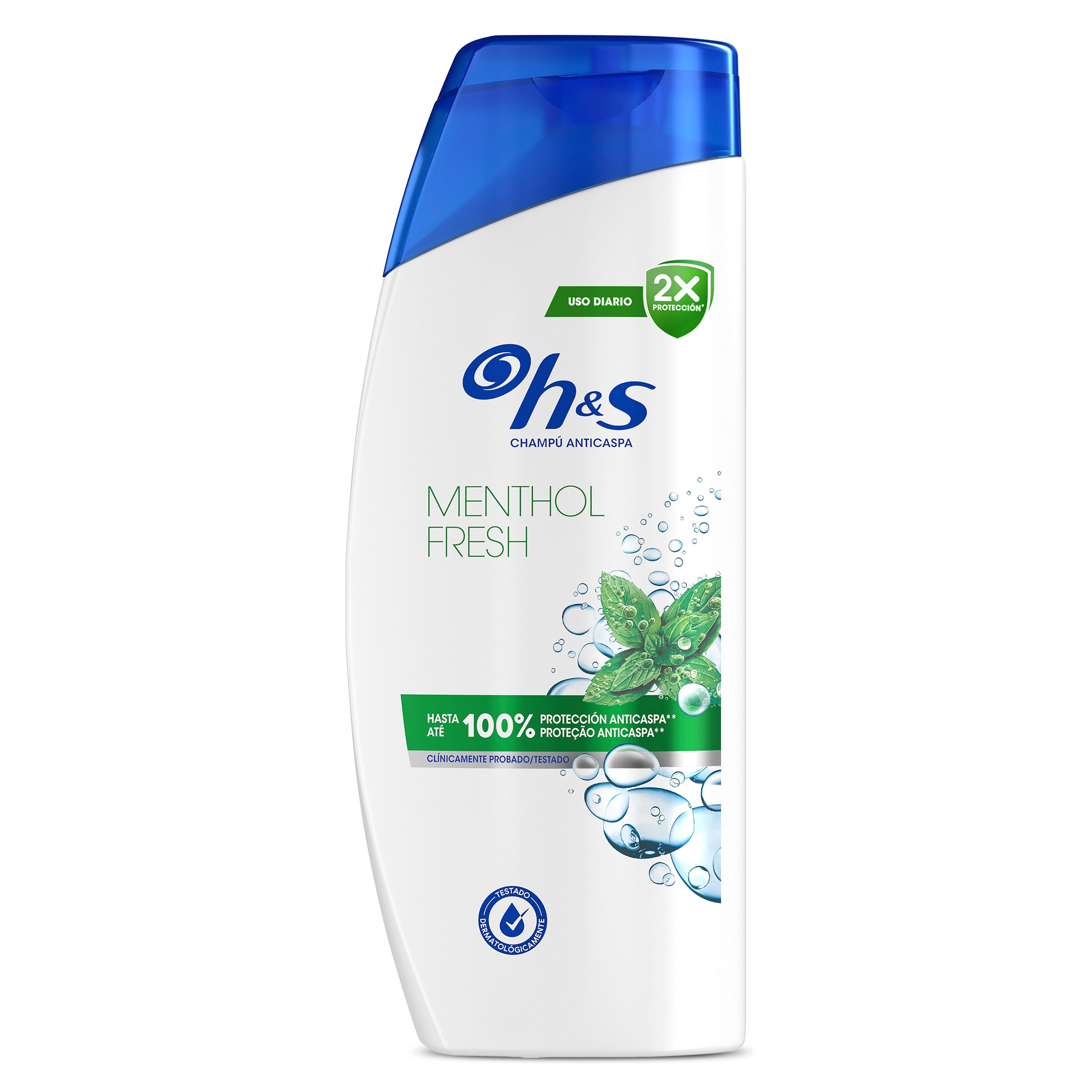 Champú anticaspa menthol fresh H&s botella 625 ml