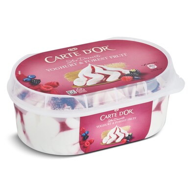 Barqueta de yogur y frutos del bosque Carte D'Or 480 g-0 Barqueta de yogur y frutos del bosque Carte D'Or 480 g-0