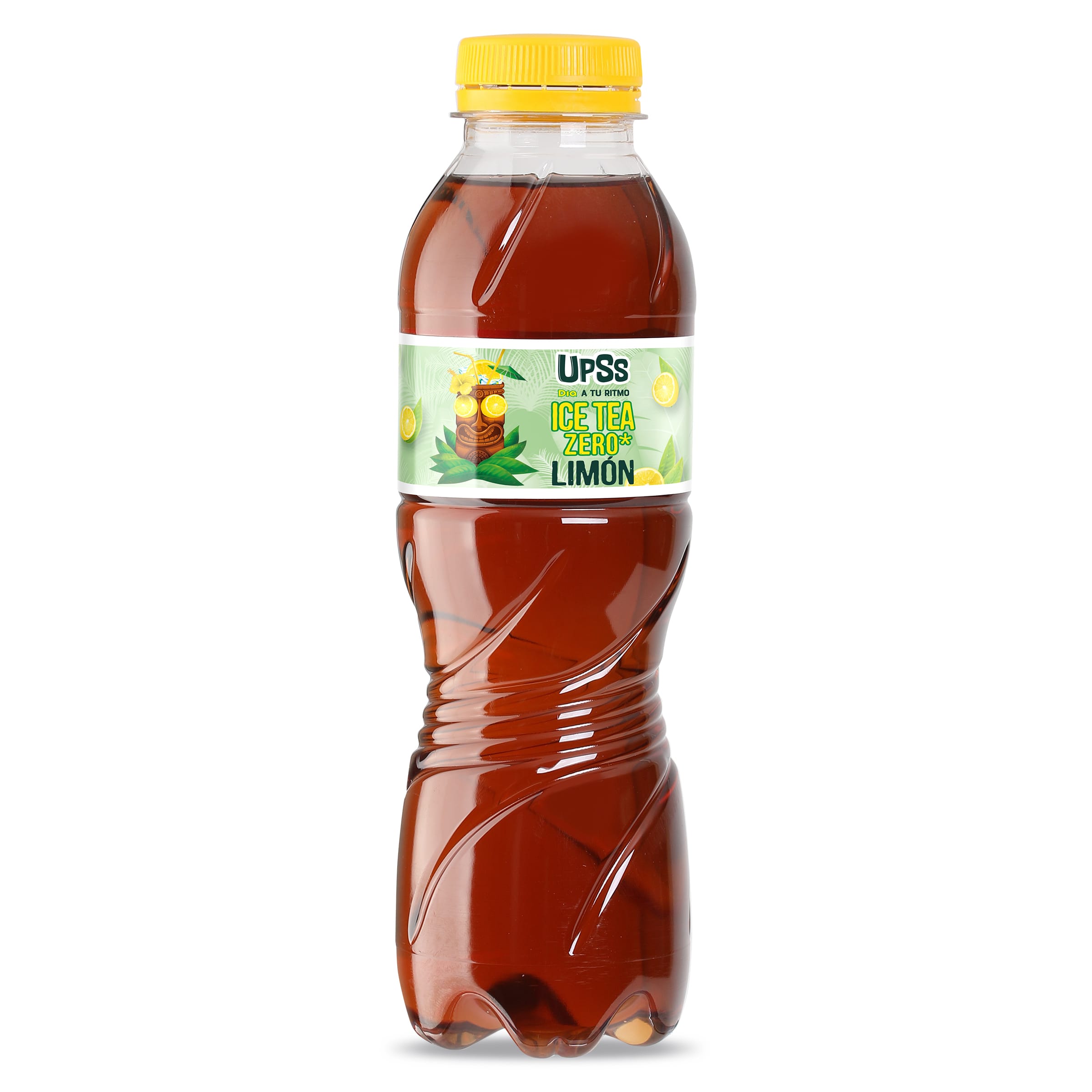 Refresco de té al limón zero Upss Dia botella 50 cl
