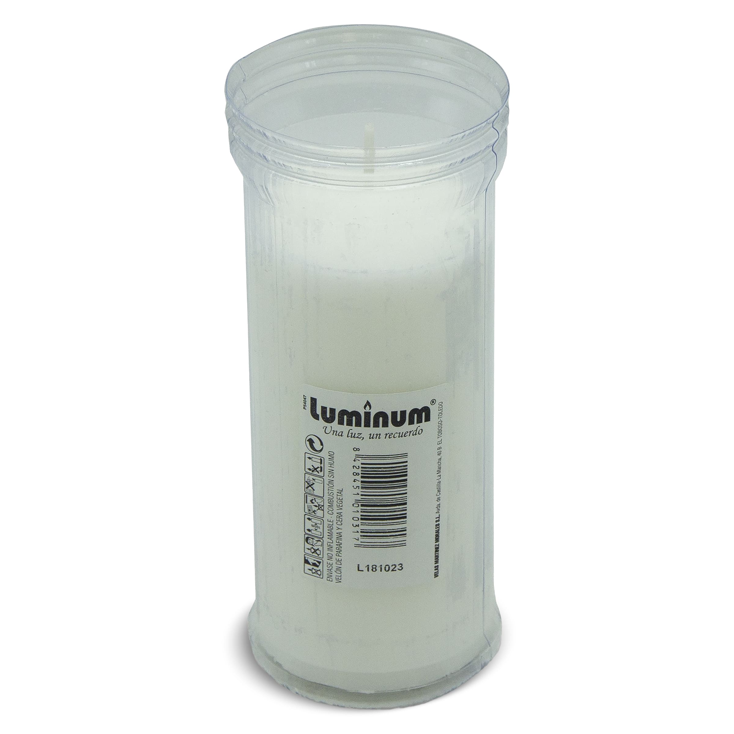 Velón blanco Lumar 1 unidad