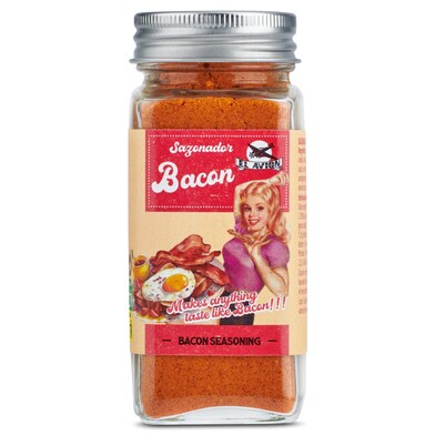 Sazonador bacon El avion frasco 80 g-0 Sazonador bacon El avion frasco 80 g-0