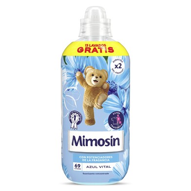Suavizante concentrado azul vital Mimosin botella 69 lavados-0 Suavizante concentrado azul vital Mimosin botella 69 lavados-0