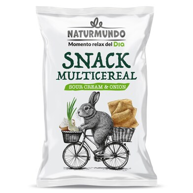 Snack multicereal sour cream & onion Naturmundo de Dia bolsa 95 g-0 Snack multicereal sour cream & onion Naturmundo de Dia bolsa 95 g-0