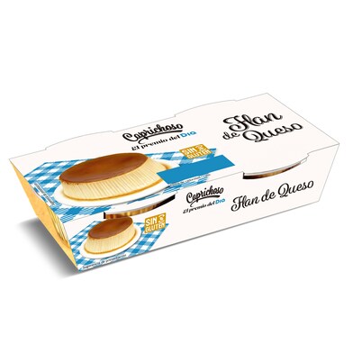 Flan de queso Dia Caprichoso pack 2 x 100 g-0 Flan de queso Dia Caprichoso pack 2 x 100 g-0