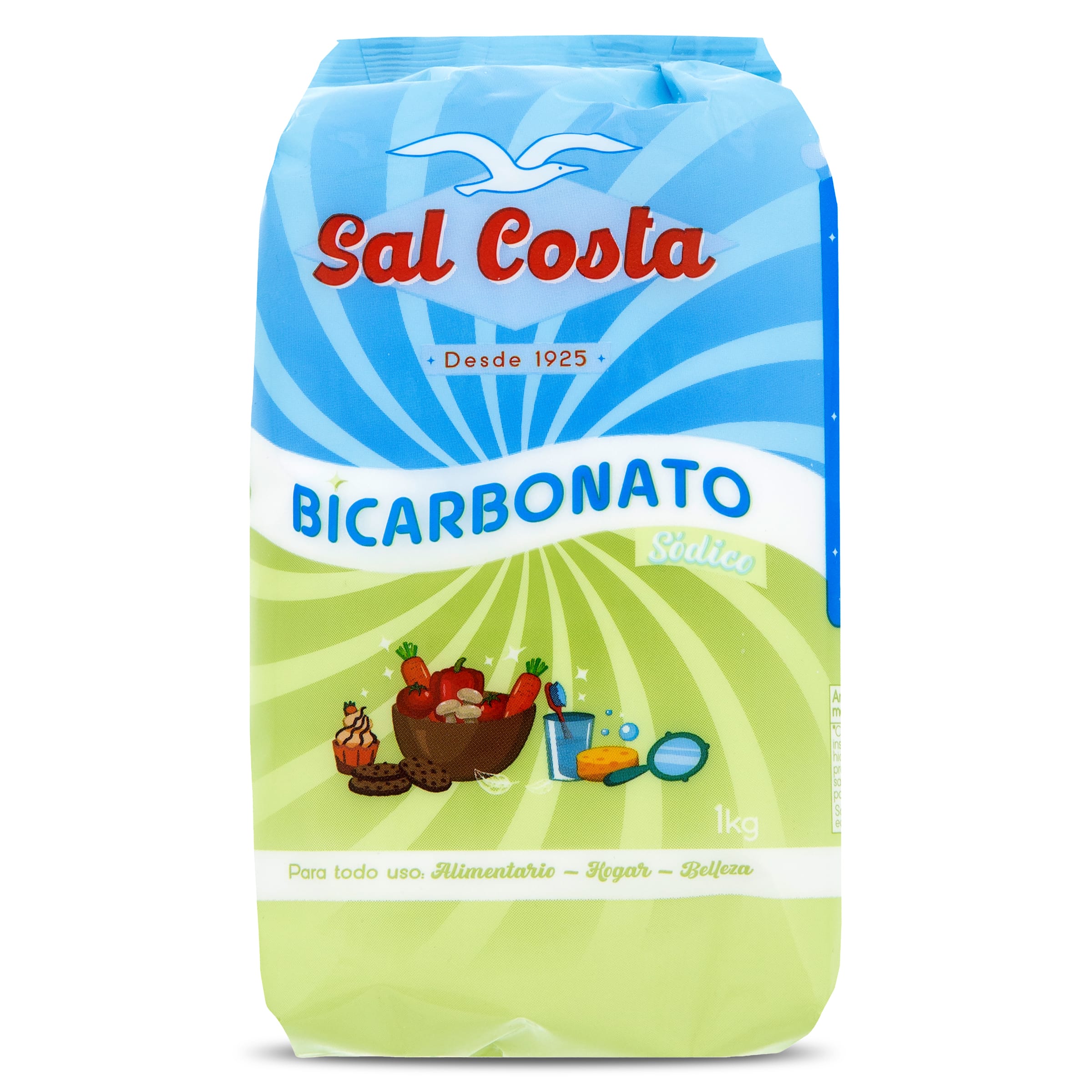 Bicarbonato sódico Costa paquete 1 Kg