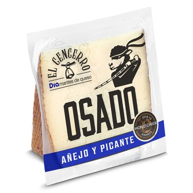 Queso de oveja añejo y picante Osado El Cencerro de Dia 200 g-0 Queso de oveja añejo y picante Osado El Cencerro de Dia 200 g-0