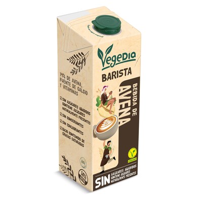 Bebida de avena barista Dia Vegedia 1 L-0 Bebida de avena barista Dia Vegedia 1 L-0