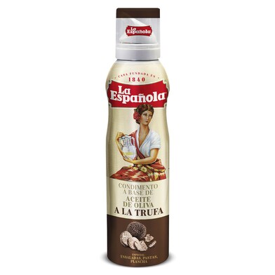 Aceite de oliva virgen extra y aroma de trufa La española spray 200 ml-0 Aceite de oliva virgen extra y aroma de trufa La española spray 200 ml-0