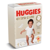 Pañales extra care 8-16 kgs talla 4 Huggies bolsa 33 unidades