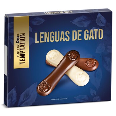 Surtido de lenguas de gato Temptation de Dia caja 60 g-0