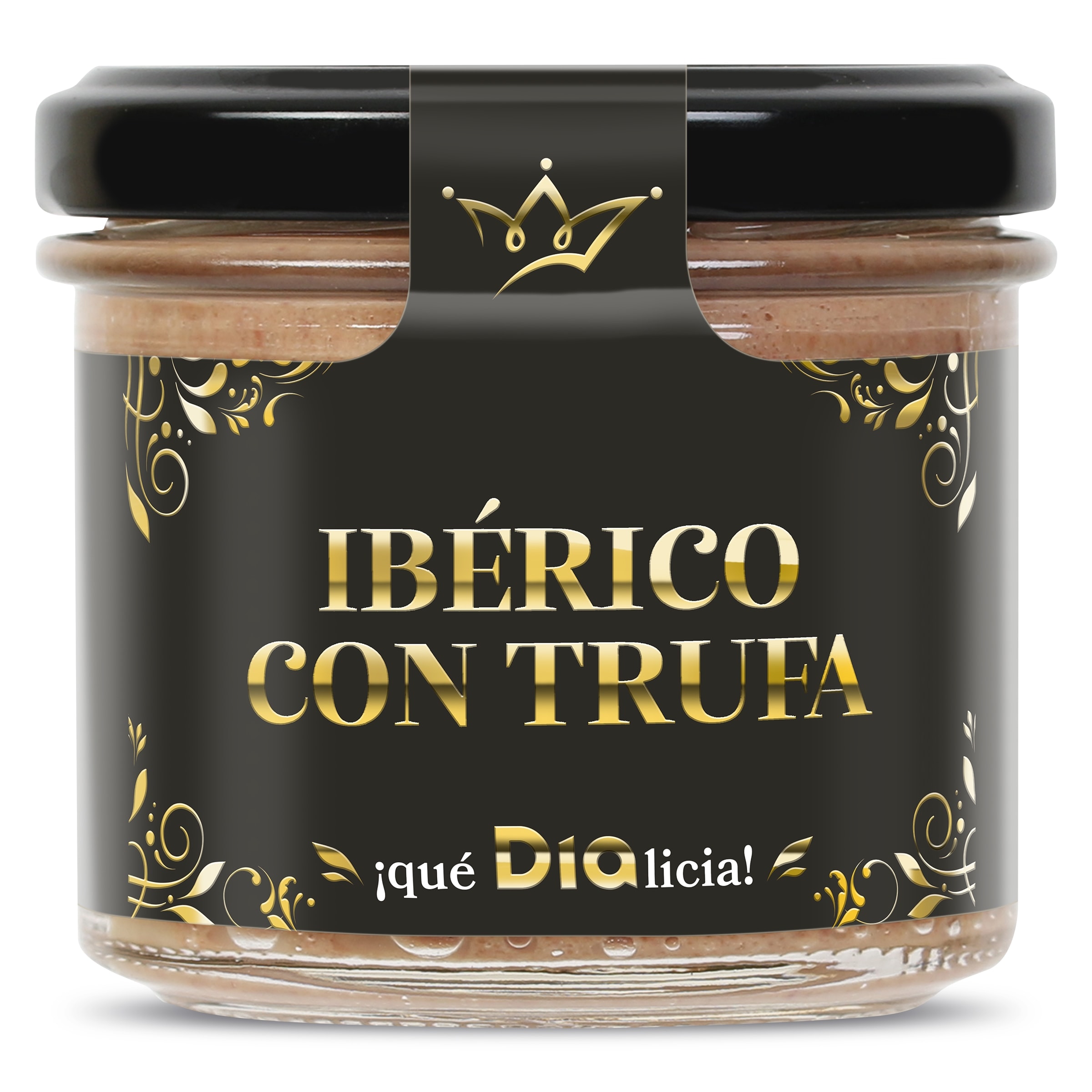 Paté de cerdo ibérico con trufa Nuestra Alacena de Dia frasco 110 g